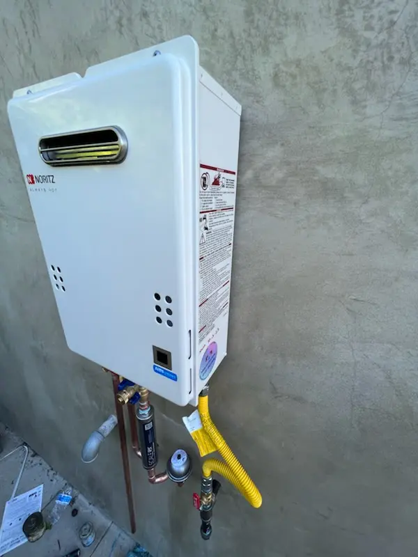 Tankless water heater installation for Downingtown homes