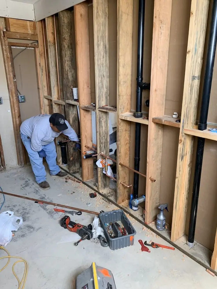 Commercial rough-in plumbing for Commercial Plumbing in Downingtown